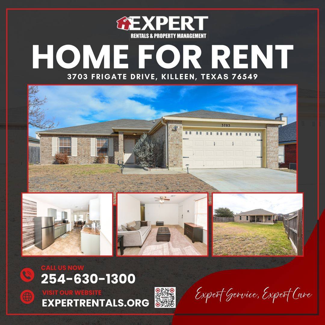 House for rent at 3703 Frigate Dr, Killeen, TX 76549