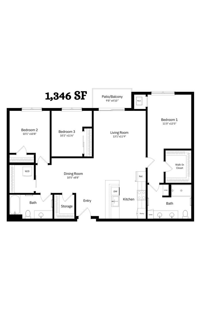 Apartment for rent at 2789 Main St, East Troy, WI 53120