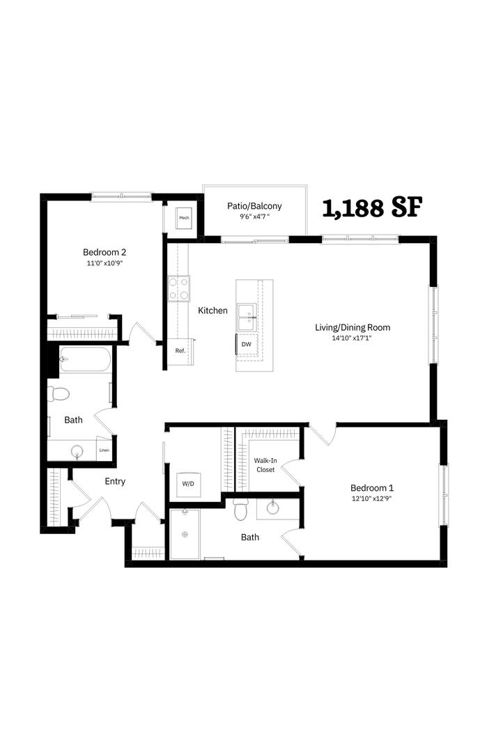 Apartment for rent at 2789 Main St, East Troy, WI 53120