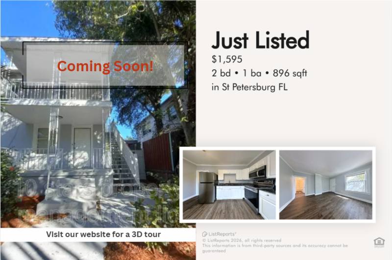Apartment for rent at 711 18th Ave S #2, Saint Petersburg, FL 33705