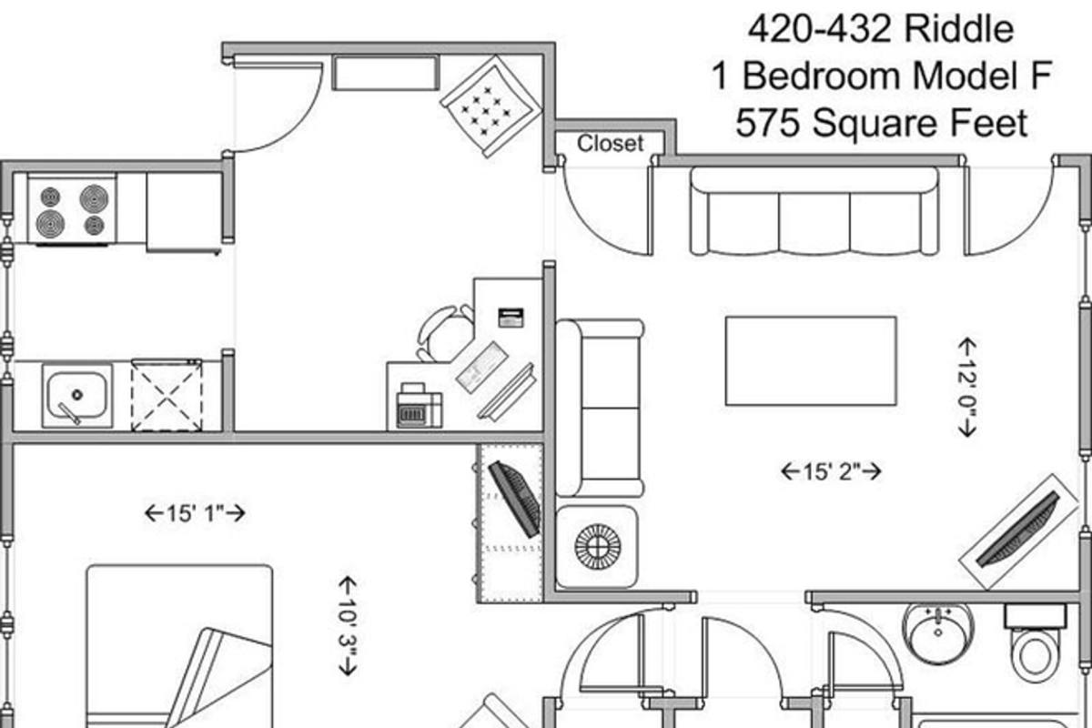 Apartment for rent at 420 Riddle Rd, Cincinnati, OH 45220