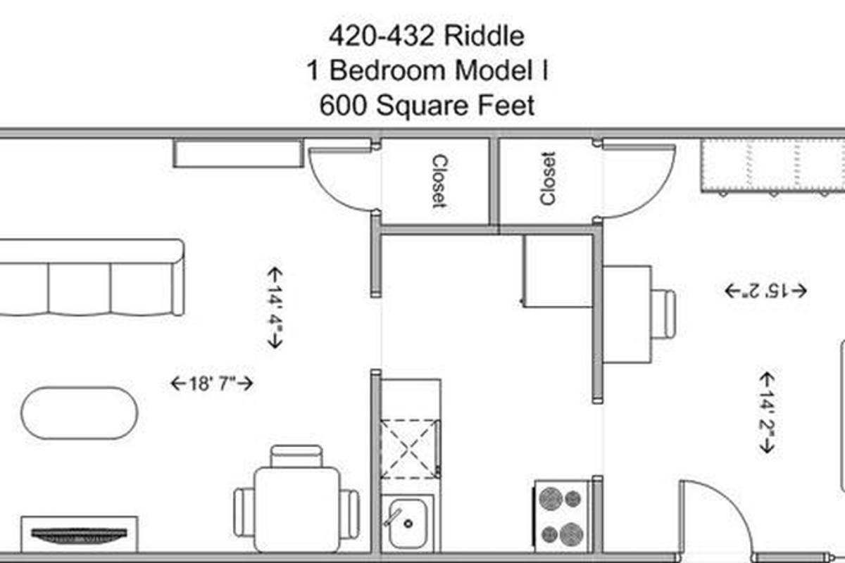 Apartment for rent at 420 Riddle Rd, Cincinnati, OH 45220