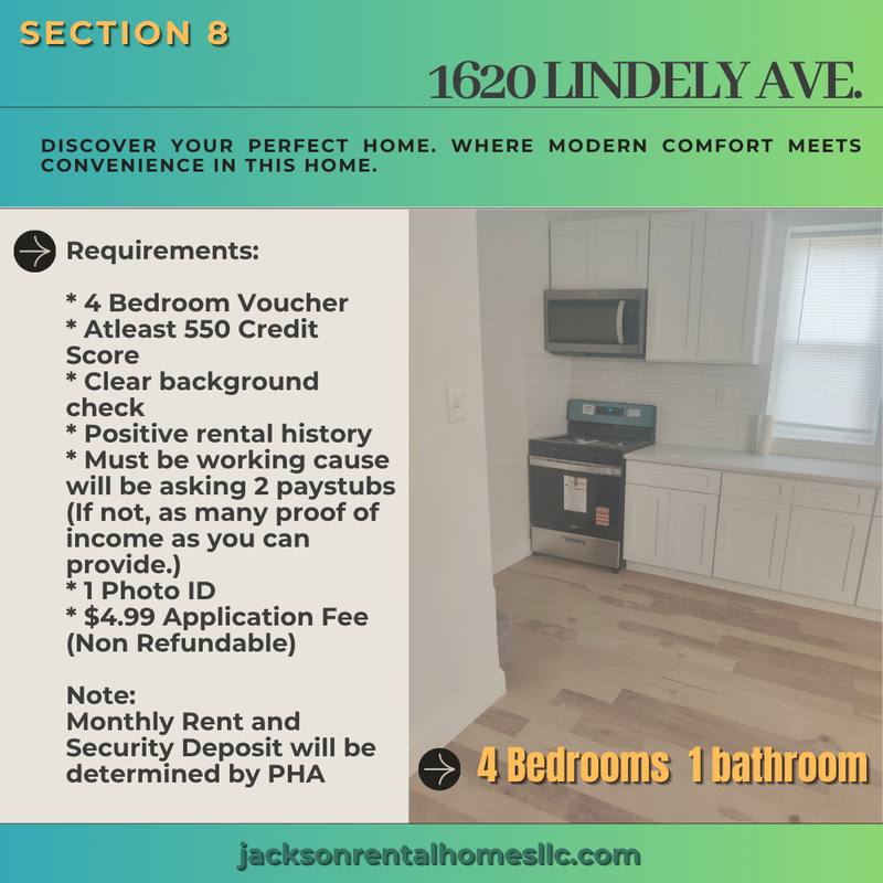 House for rent at 1620 Lindley Ave, Philadelphia, PA 19141