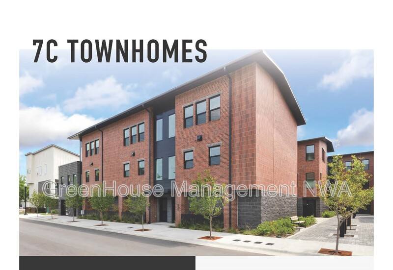 Townhouse for rent at 627 SW C St, Bentonville, AR 72712