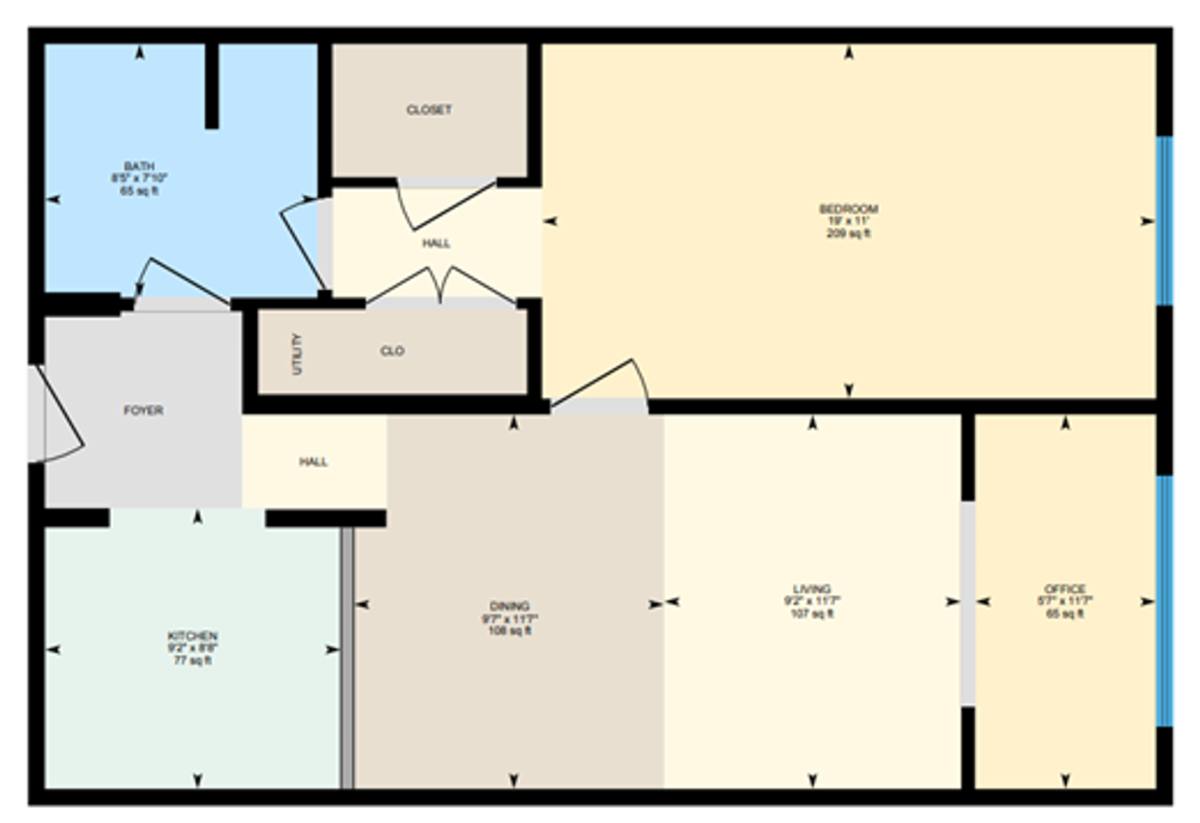 Apartment for rent at 514 Coapman St, Greensboro, NC 27407
