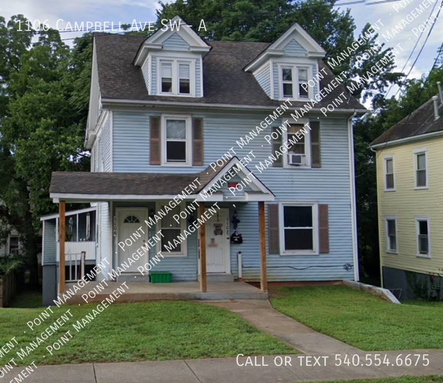 Apartment for rent at 1106 Campbell Ave SW #A, Roanoke, VA 24018