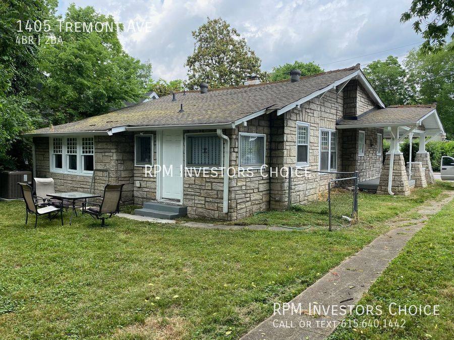 House for rent at 1405 Tremont Ave, Nashville, TN 37212