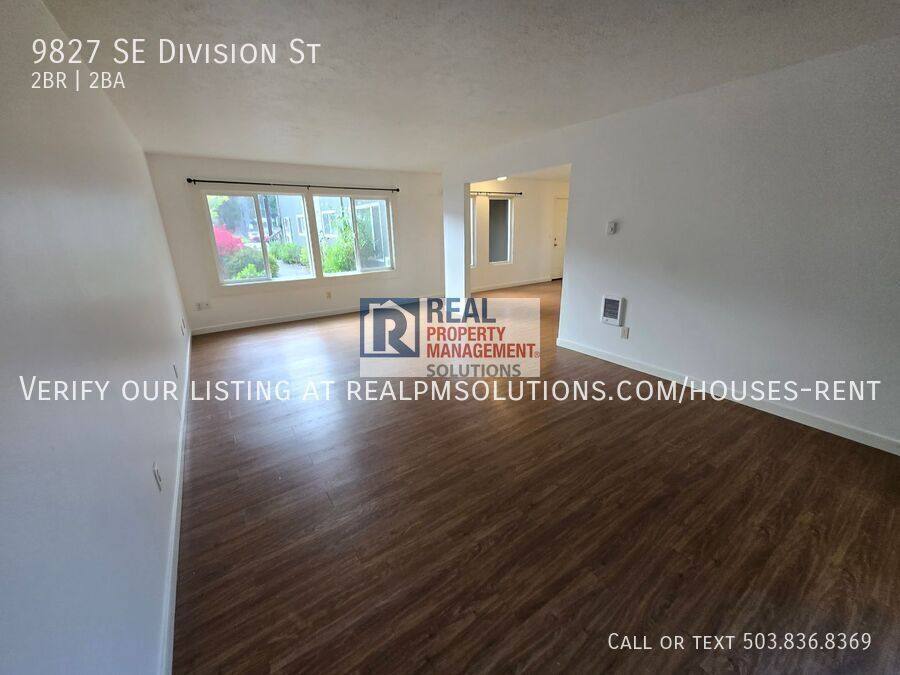 Apartment for rent at 9827 SE Division St, Portland, OR 97266
