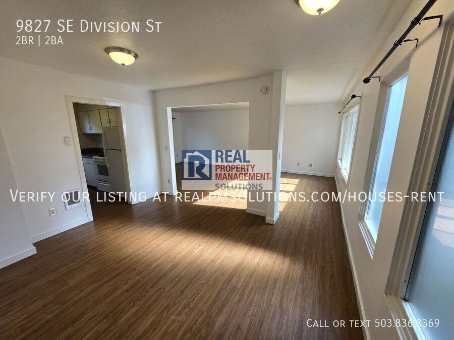 Apartment for rent at 9827 SE Division St, Portland, OR 97266