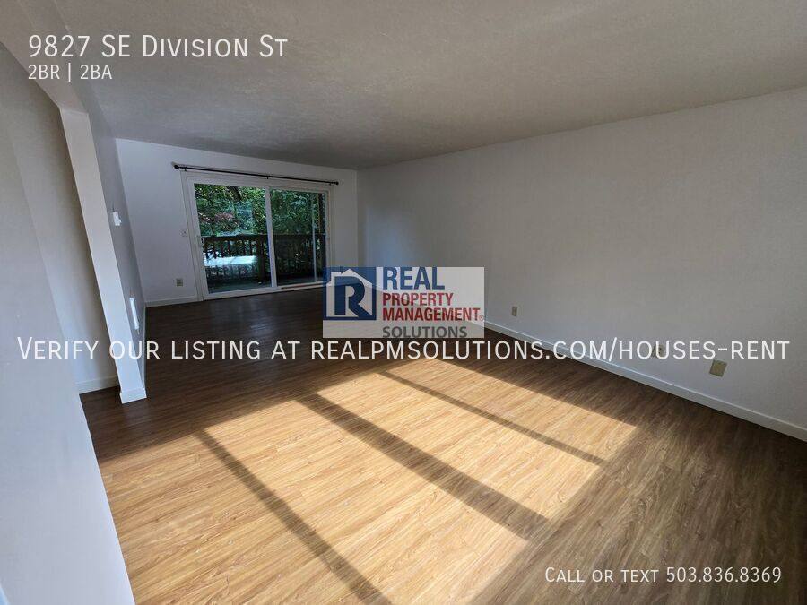 Apartment for rent at 9827 SE Division St, Portland, OR 97266