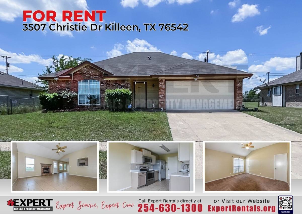 House for rent at 3507 Christie Dr, Killeen, TX 76542