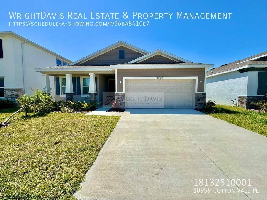 House for rent at 10959 Cotton Vale Place, San Antonio, FL 33576