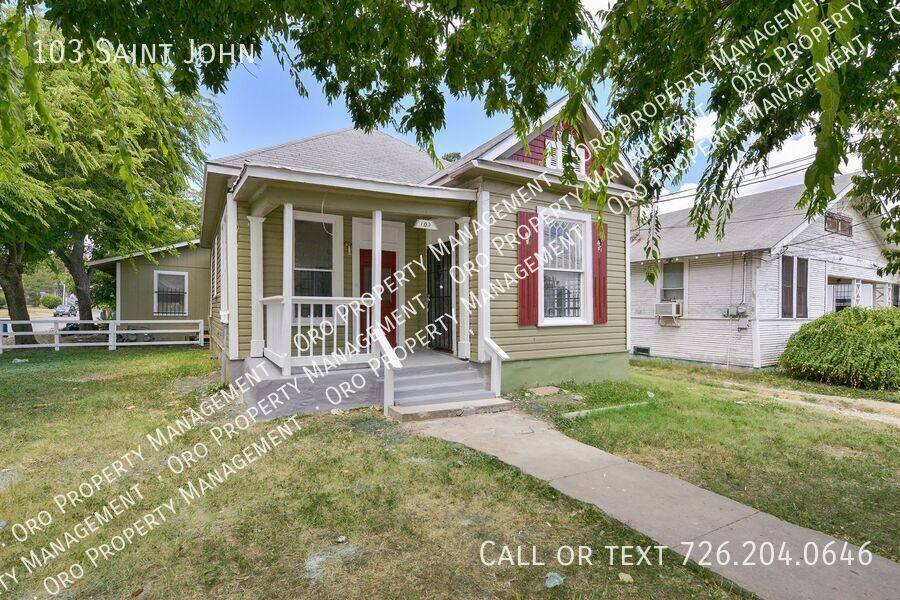 House for rent at 103 Saint John, San Antonio, TX 78202