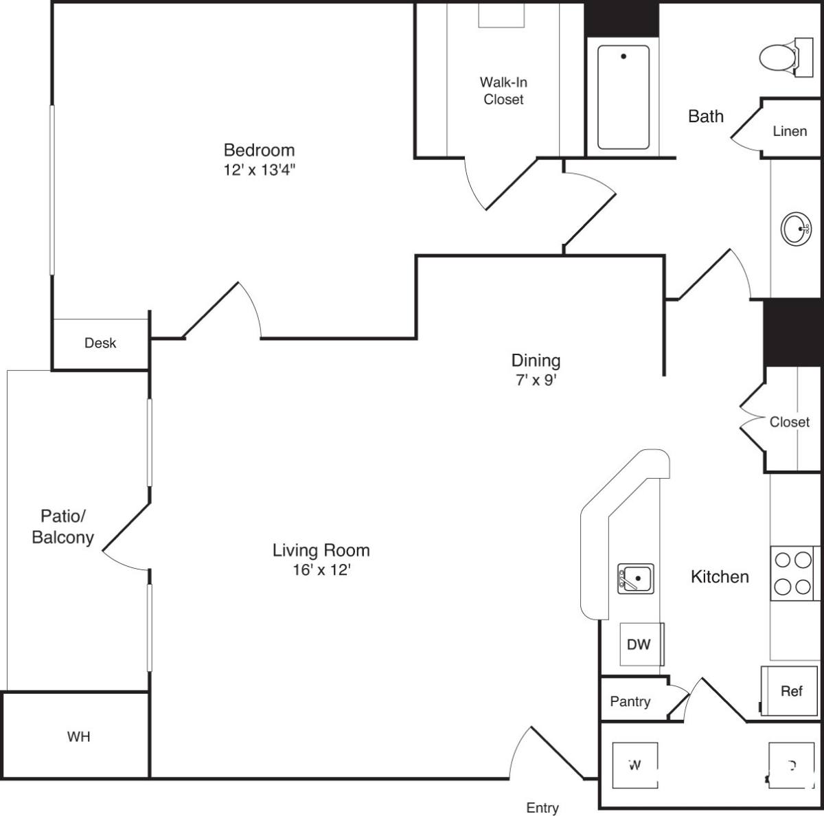 Apartment for rent at 1 Matthew Lane #104, Braintree, MA 02184