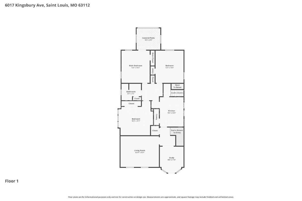 Apartment for rent at 6017 Kingsbury Ave #2F, Saint Louis, MO 63112