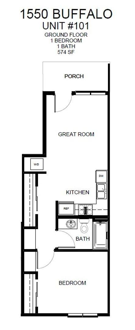 Apartment for rent at 1550 N Buffalo St, Portland, OR 97217