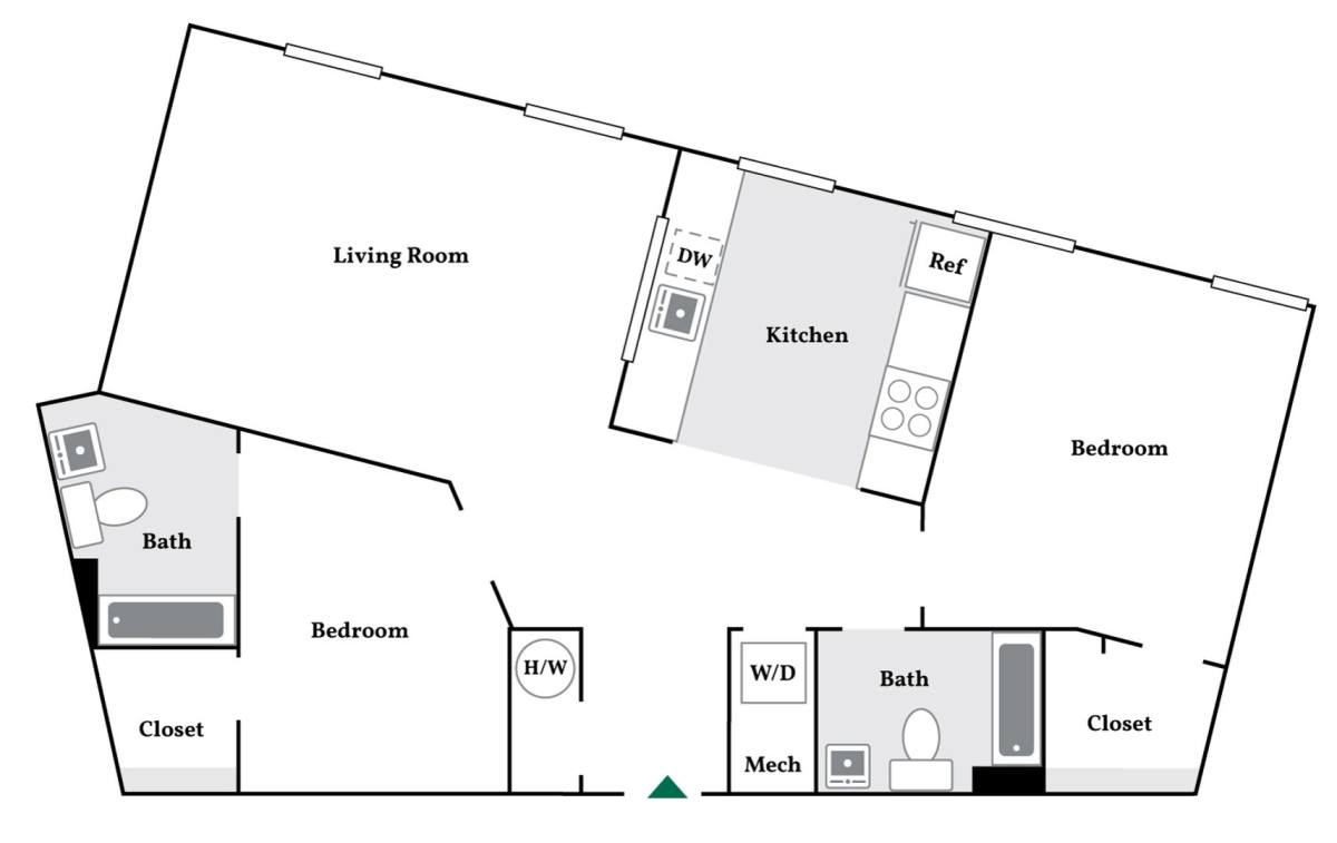 Apartment for rent at 1011 N Hancock St, Philadelphia, PA 19123