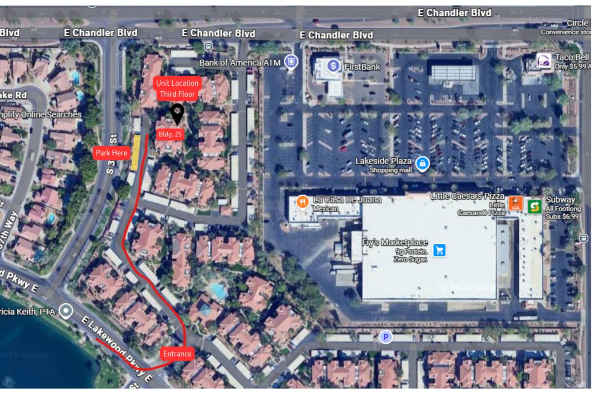 Condo for rent at 3830 E Lakewood Parkway, Phoenix, AZ 85048