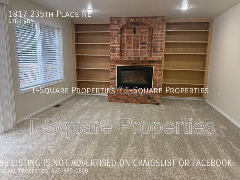House for rent at 1817 235th Place NE, Sammamish, WA 98074