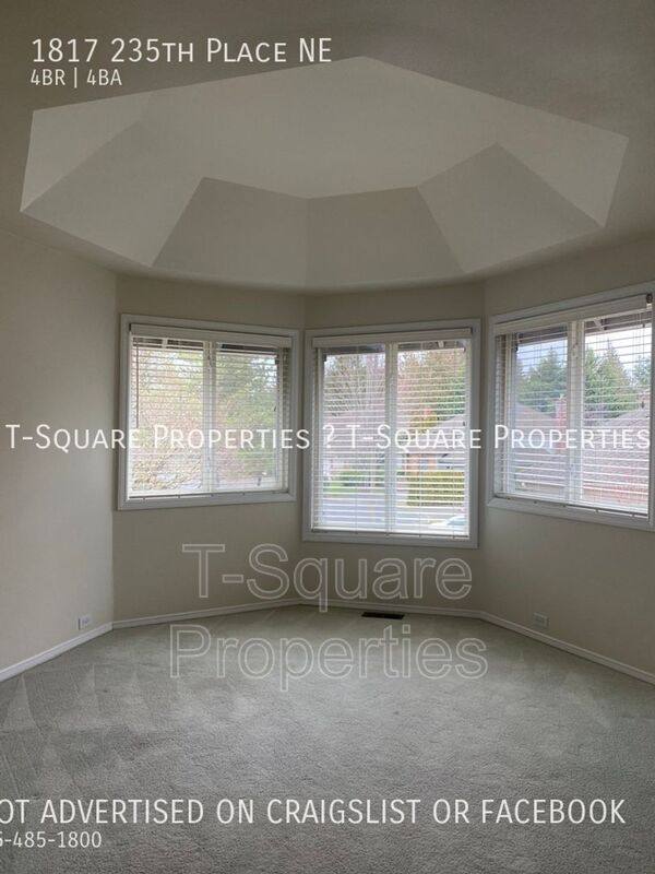 House for rent at 1817 235th Place NE, Sammamish, WA 98074