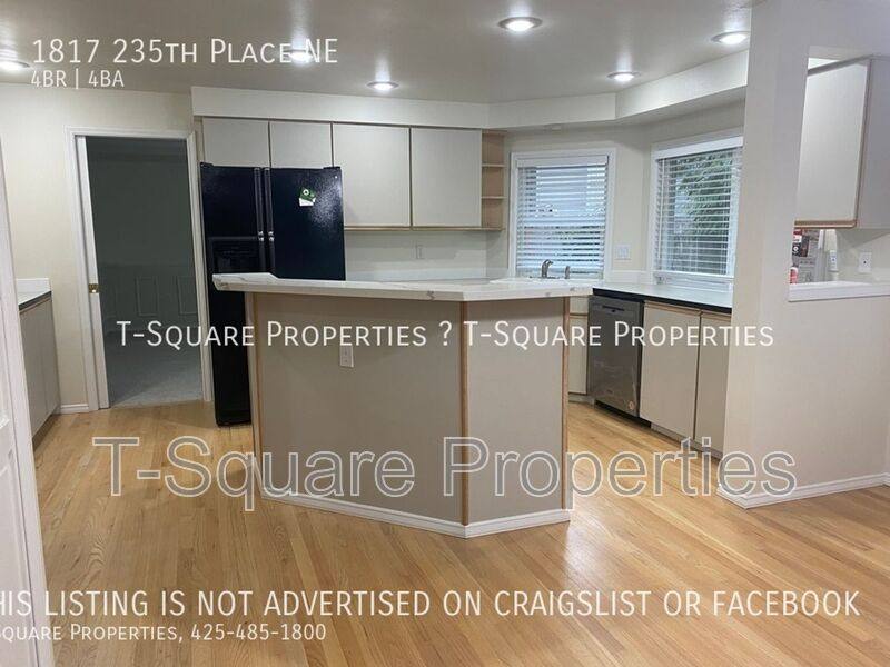 House for rent at 1817 235th Place NE, Sammamish, WA 98074