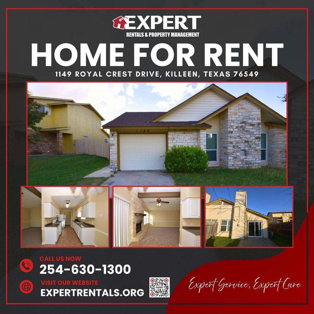 Townhouse for rent at 1149 Royal Crest Dr, Killeen, TX 76549