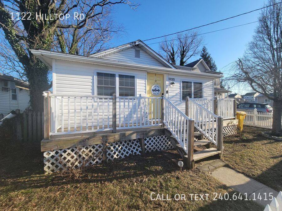House for rent at 1122 Hilltop Rd, Curtis Bay, MD 21226