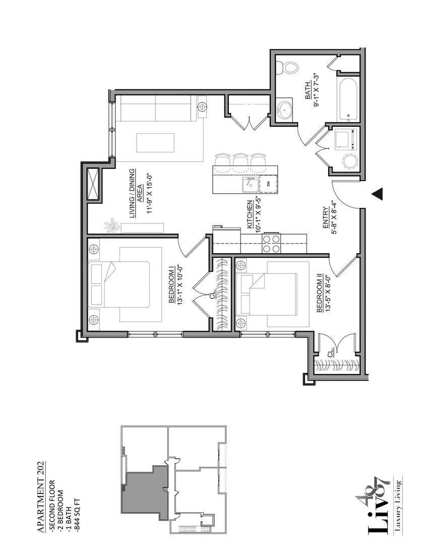 Apartment for rent at 487 Market St, Saddle Brook, NJ 07663
