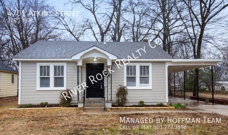 House for rent at 4701 Atkins St, North Little Rock, AR 72117