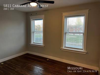 Apartment for rent at 5811 Cabanne Ave 1 W, Saint Louis, MO 63112