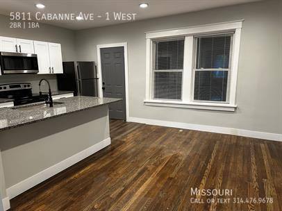 Apartment for rent at 5811 Cabanne Ave 1 W, Saint Louis, MO 63112