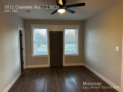 Apartment for rent at 5811 Cabanne Ave 1 W, Saint Louis, MO 63112