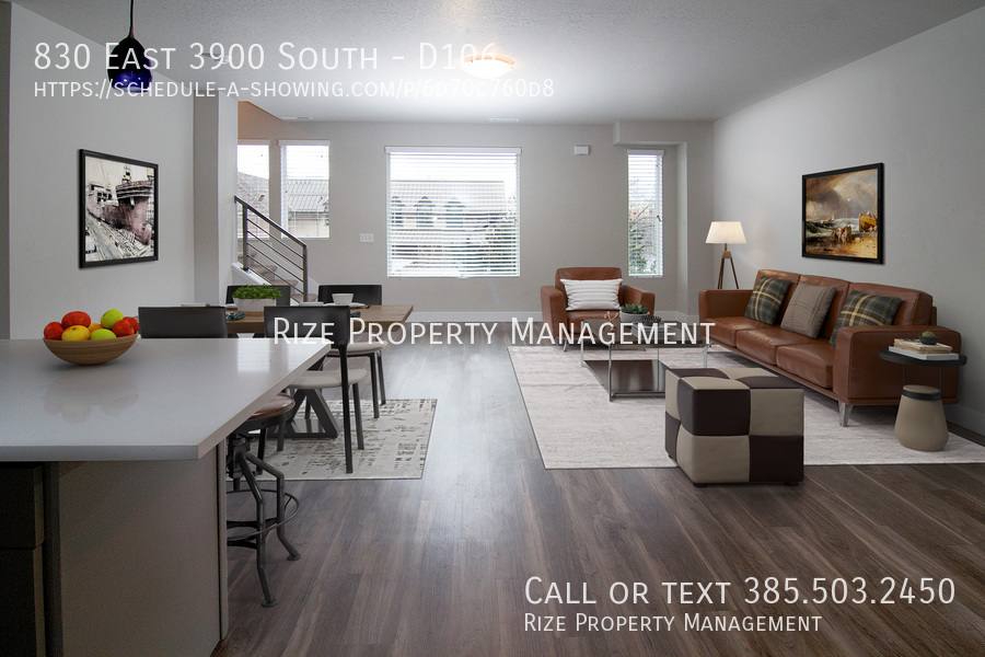 Townhouse for rent at 830 E 3900 S #D104, Salt Lake City, UT 84107