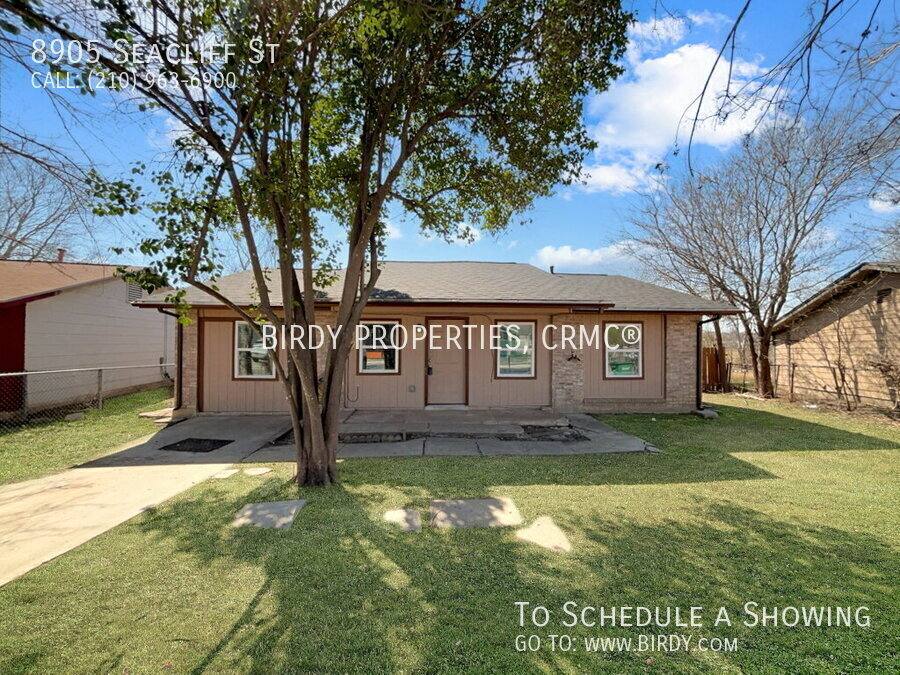 House for rent at 8905 Seacliff St, San Antonio, TX 78242