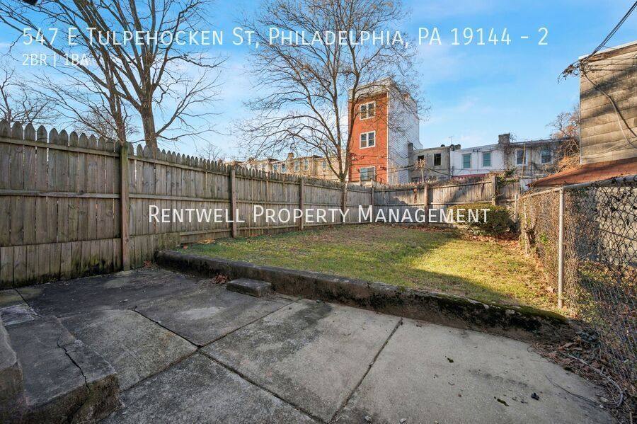 Apartment for rent at 547 E Tulpehocken St #2, Philadelphia, PA 19144