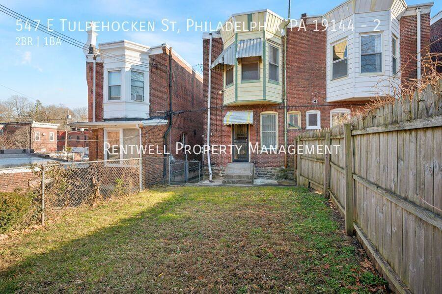 Apartment for rent at 547 E Tulpehocken St #2, Philadelphia, PA 19144