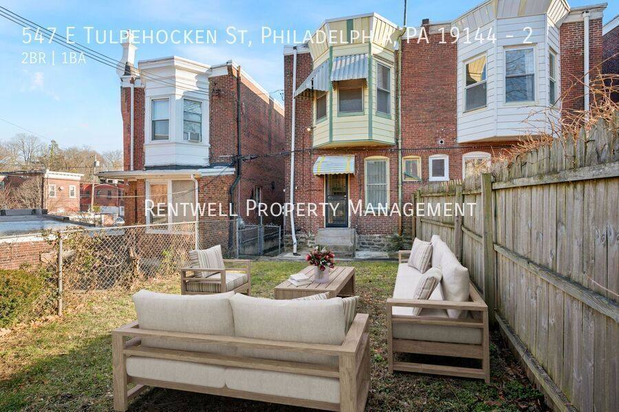 Apartment for rent at 547 E Tulpehocken St #2, Philadelphia, PA 19144
