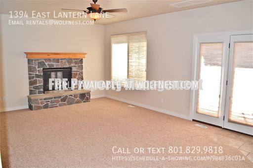 House for rent at 1394 E Lantern Lane, Draper, UT 84020