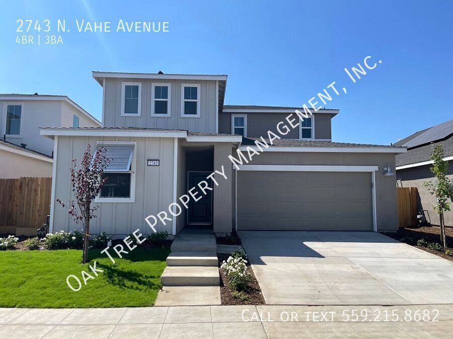 House for rent at 2743 N Vahe Ave, Fresno, CA 93737