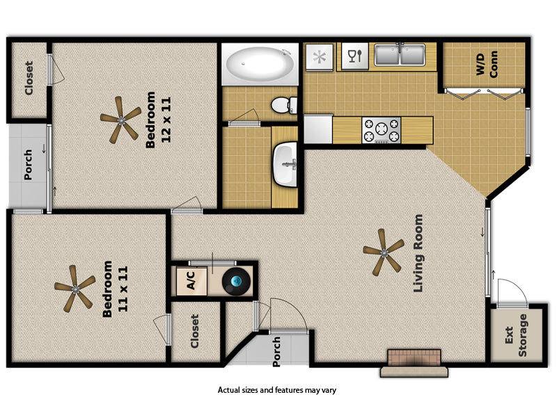 Apartment for rent at 2606 Pecan Knoll, Bryan, TX 77802