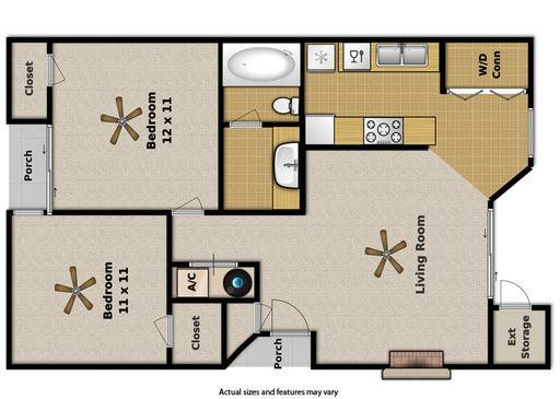 Apartment for rent at 2606 Pecan Knoll, Bryan, TX 77802