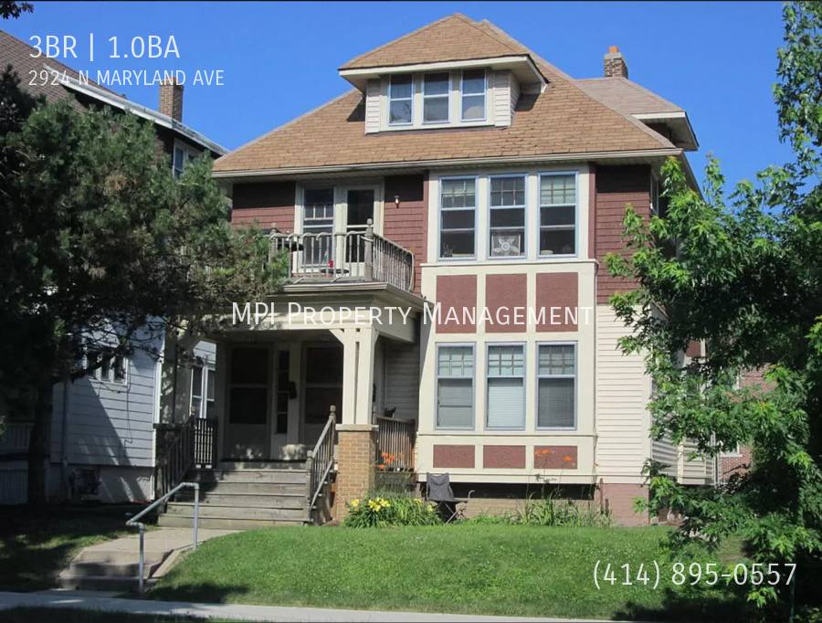 Apartment for rent at 2924 N Maryland Ave, Milwaukee, WI 53211