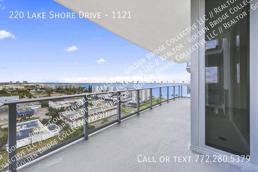 Condo for rent at 220 Lake Shore Dr #1121, West Palm Beach, FL 33403