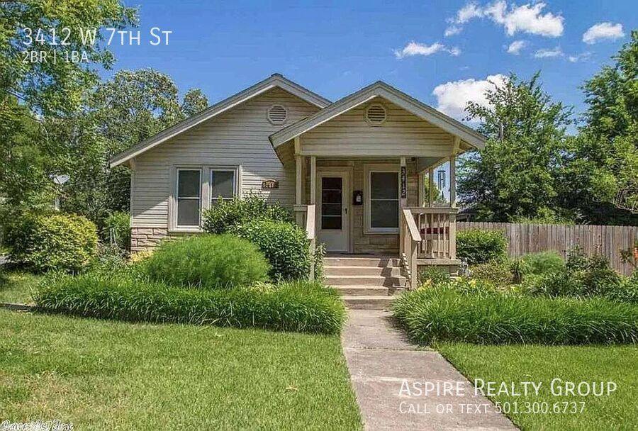 House for rent at 3412 W 7th St, Little Rock, AR 72205