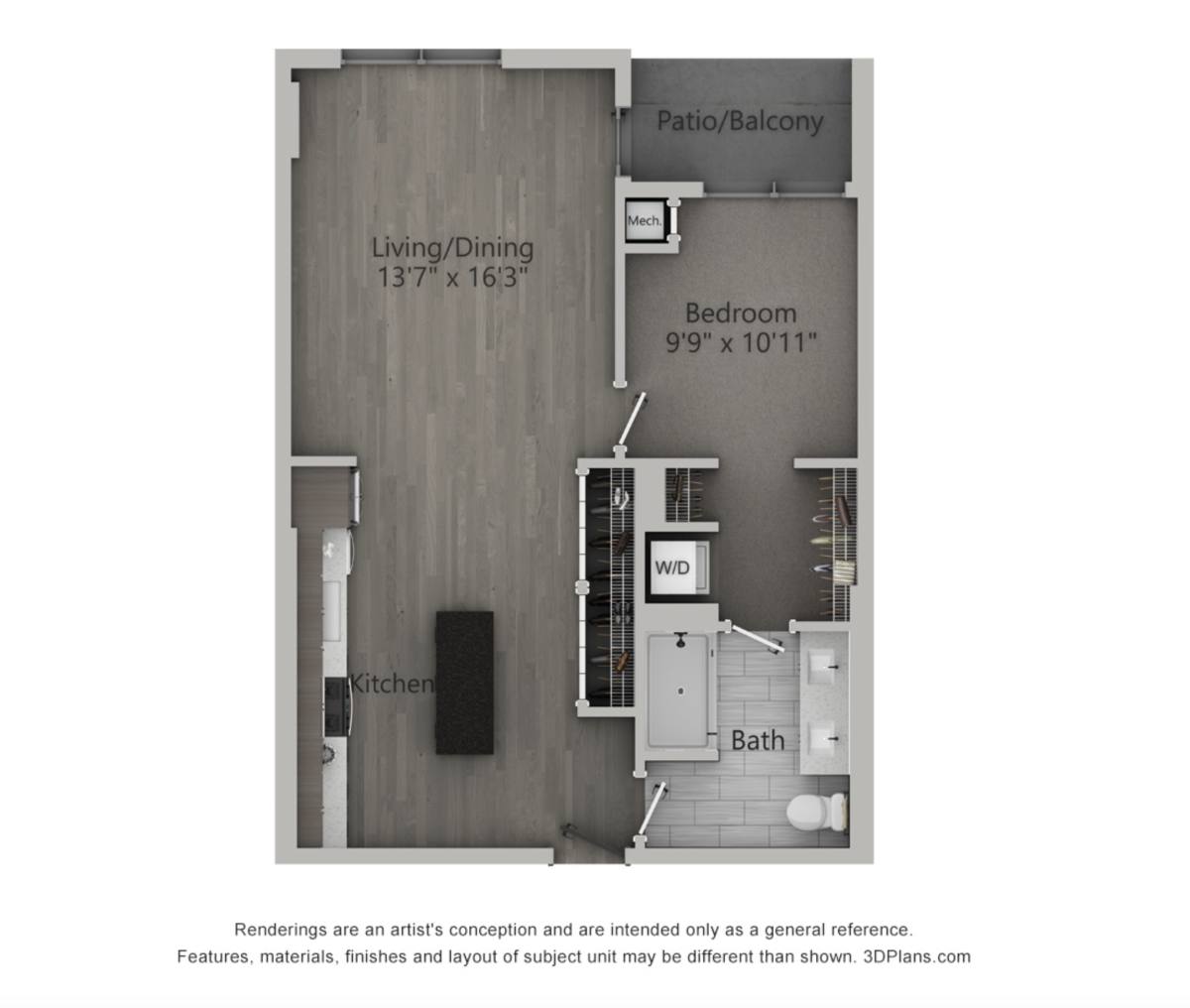 Apartment for rent at 218 N Ada St #608, Chicago, IL 60607