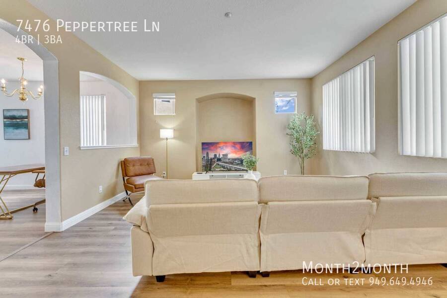 House for rent at 7476 Peppertree Lane, Fontana, CA 92336