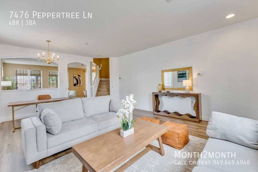 House for rent at 7476 Peppertree Lane, Fontana, CA 92336