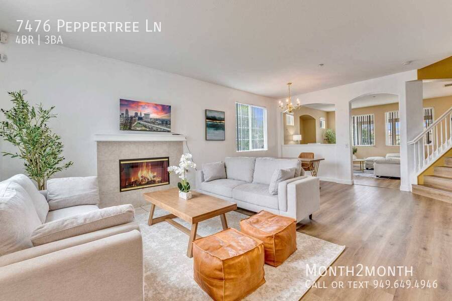 House for rent at 7476 Peppertree Lane, Fontana, CA 92336