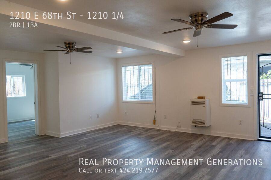 Apartment for rent at 1210 E 68th St #1210 1 4, Los Angeles, CA 90001