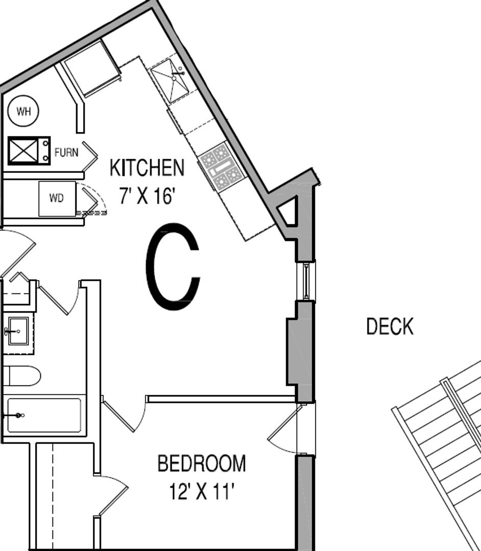 Apartment for rent at 3264 N Clark, Chicago, IL 60657